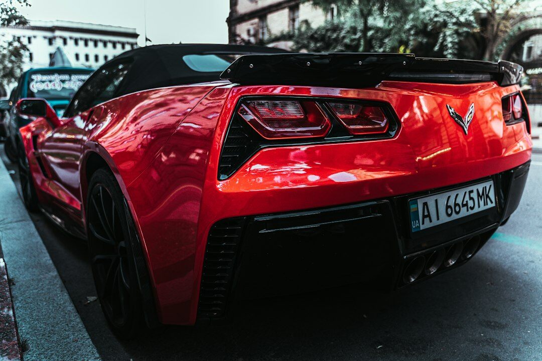 luxury sports car exterior