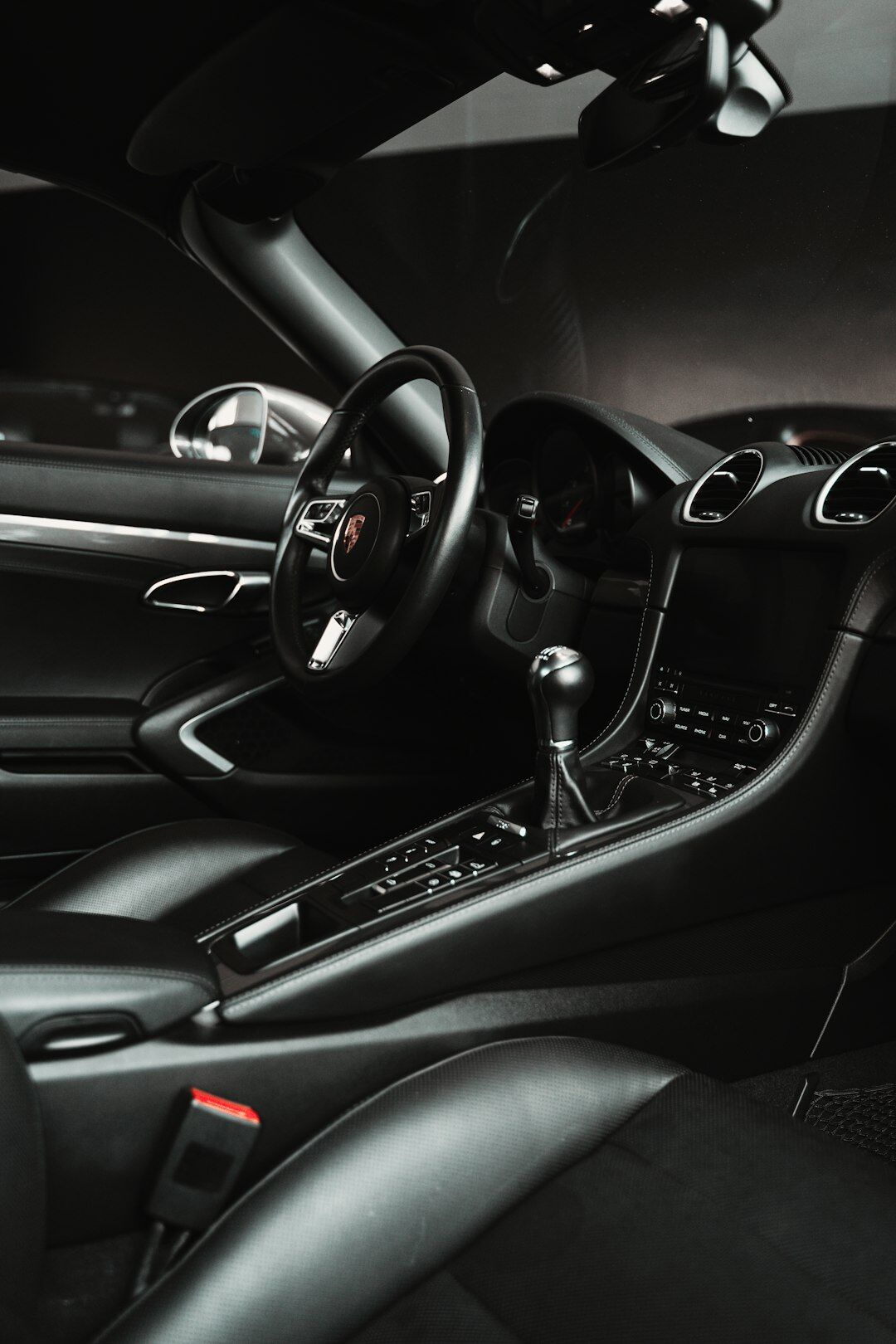 car interior detailing