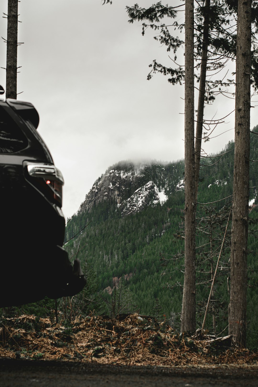 Black premium SUV parked outdoors
