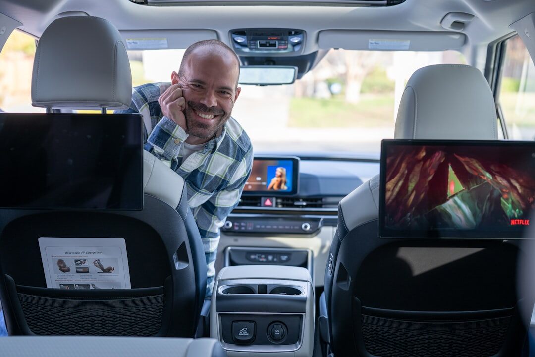 family minivan interior