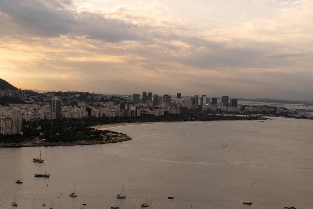 Rio de Janeiro coastline and skyline
