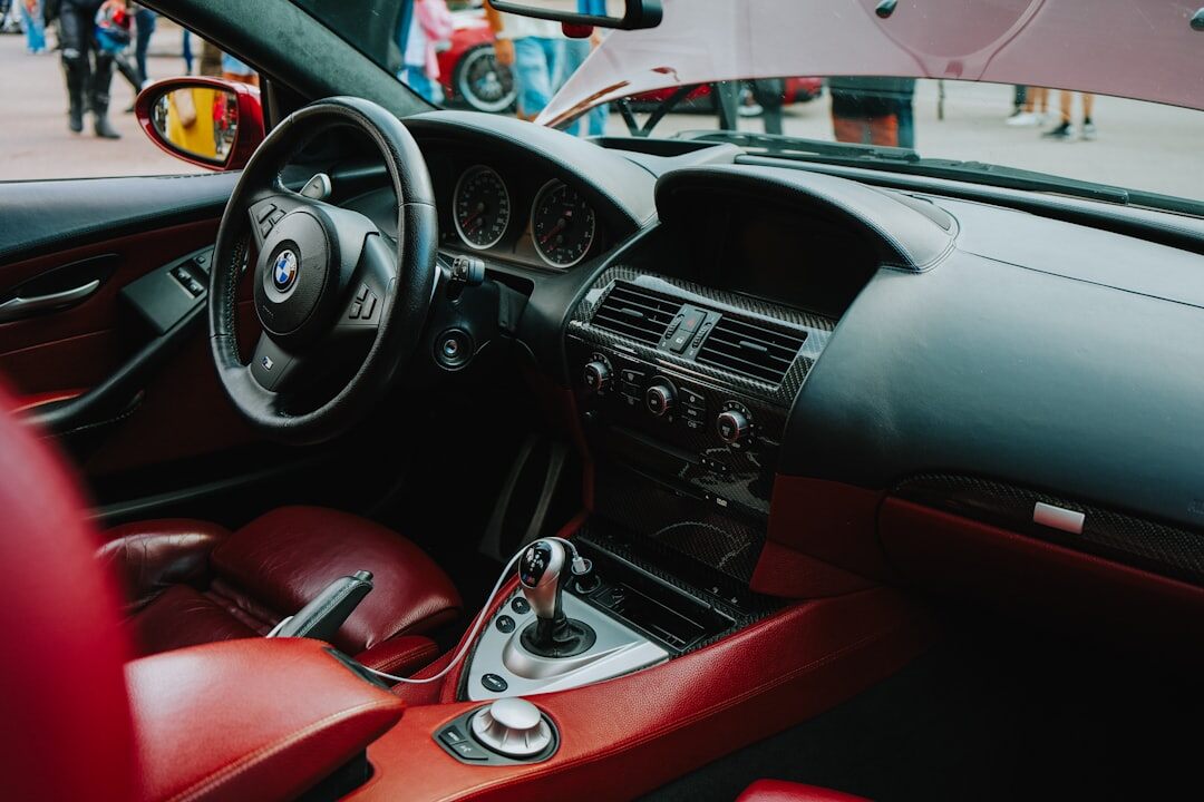luxury car interior seats